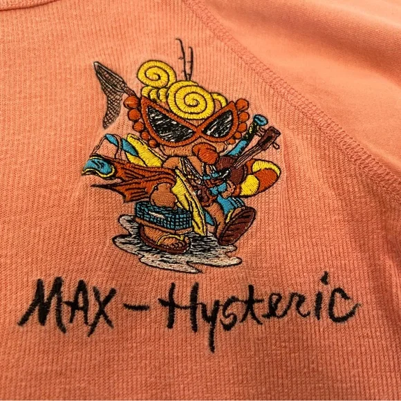 Hysteric mini light orange T-shirts 100cm - Picture 2 of 5